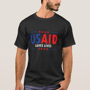 Camiseta USAID salva vidas Agência Americana de Desenvolvim