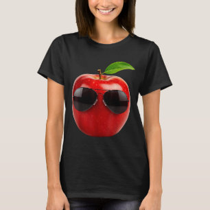 Camiseta Usando Fantasia de Amante de Frutas Engraçadas Sun