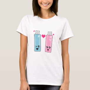 Camiseta USB Flash Drive Love
