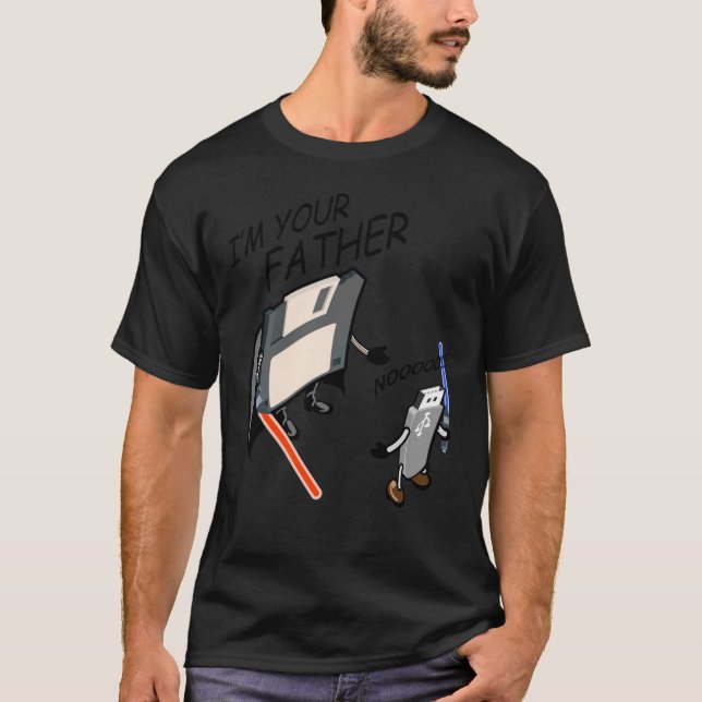 Camiseta Usb Im your father  funny (Frente)