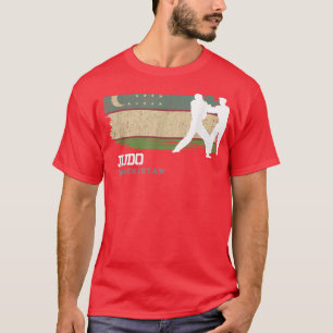 Camiseta Usbequistão Judo Combatendo Artes Marciais Japones