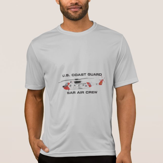 Camiseta USCG SAR Air Crew San Diego (Frente)