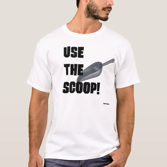 Camiseta Use a colher! (Frente)