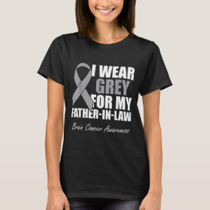 Camiseta Use Cinza Para O Dia Do Meu Sogro De Conscientizaç