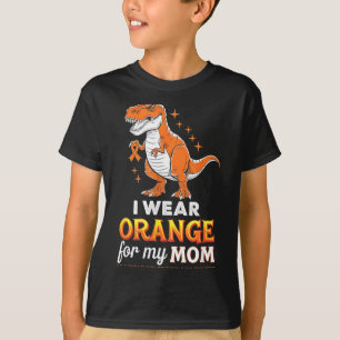 Camiseta Use laranja pela fita de conscientização da escler