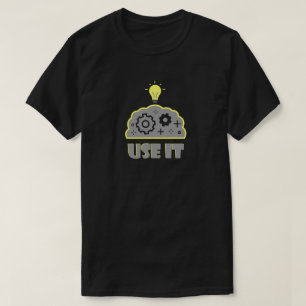 Camiseta Use o cérebro