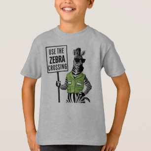 Camiseta Use O Cruzamento De Zebra