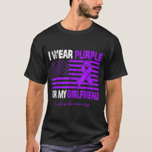 Camiseta Use Roxo Pela Conscientização do Lúpus da Namorada