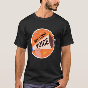 Camiseta Use Sua Voz Marcha Retrô pelos Direitos Humanos da