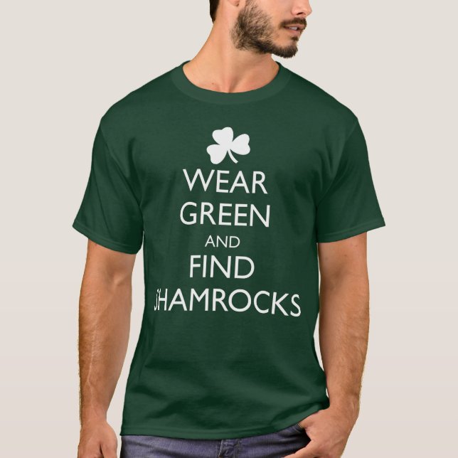 CAMISETA USE VERDE E ENCONTRE TREVOS (Frente)