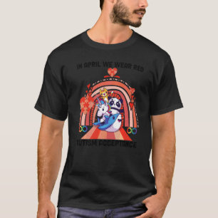 Camiseta Use Vermelho Em vez de Aceitação das Pessoas com A