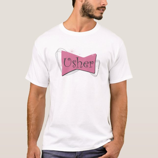 Camiseta Usher de Casamento (Frente)