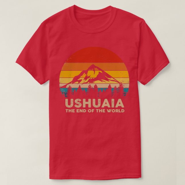 Camiseta Ushuaia Trip Souvenir (Frente do Design)