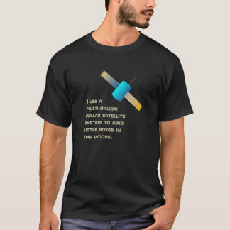 Camiseta Uso geocaching engraçado