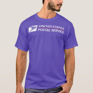 Camiseta USPS EUA Pessoas Service Baseball TShirt