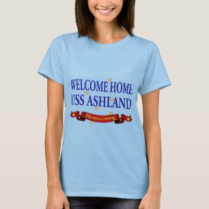 Camiseta USS Ashland Home bem-vindo