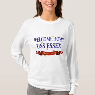 Camiseta USS Essex Home bem-vindo