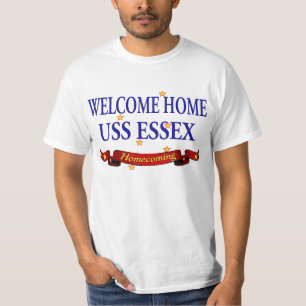 Camiseta USS Essex Home bem-vindo
