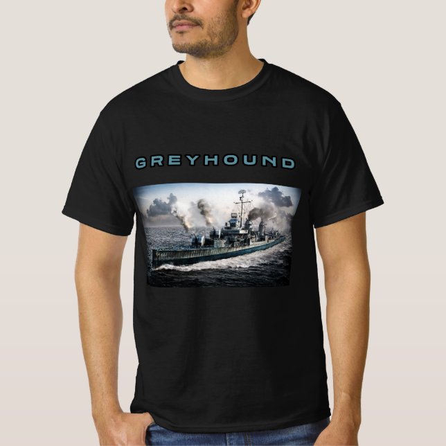 Camiseta USS Filme de Greyhound Inspirado (Frente)