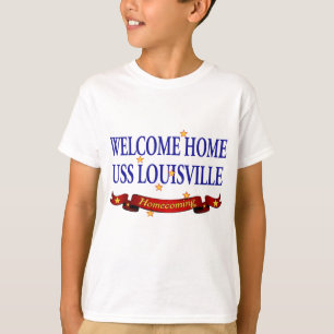 Camiseta USS Home bem-vindo Louisville