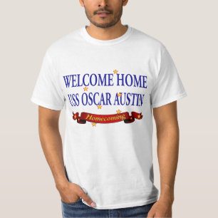 Camiseta USS Home bem-vindo Oscar Martin