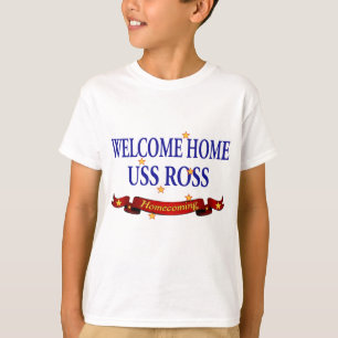 Camiseta USS Home bem-vindo Ross