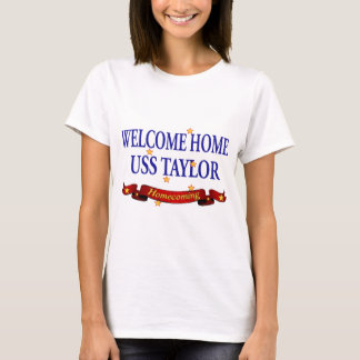 Camiseta USS Home bem-vindo Taylor