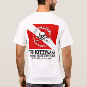 Camiseta USS Kittiwake (melhores destroços)