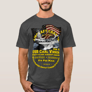 Camiseta USS l Vinson CVN70 supertransportadora