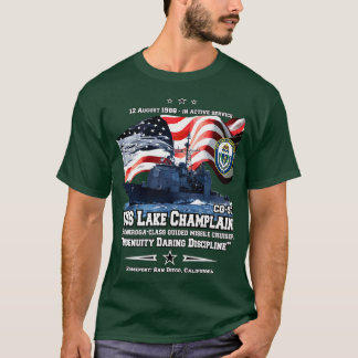 Camiseta USS Lake Champlain CG57 Cruiser