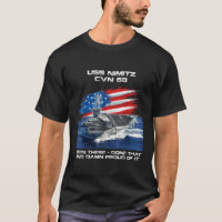 USS Nimitz CVN 68 Transportadora Veteran USA Fla