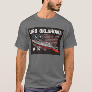 Camiseta USS Oklahoma (BB-37)