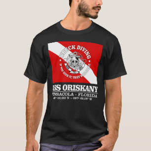Camiseta USS Oriskany (as melhores destruições)