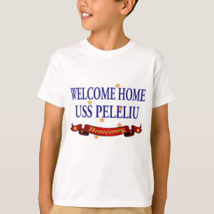Camiseta USS Peleliu Home bem-vindo