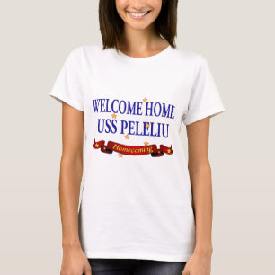 Camiseta USS Peleliu Home bem-vindo