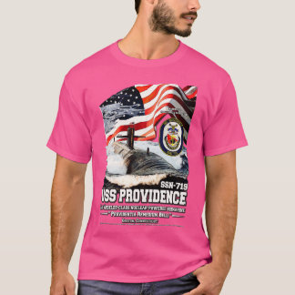 Camiseta USS Providence SSN719 Veteranos Submarineiros