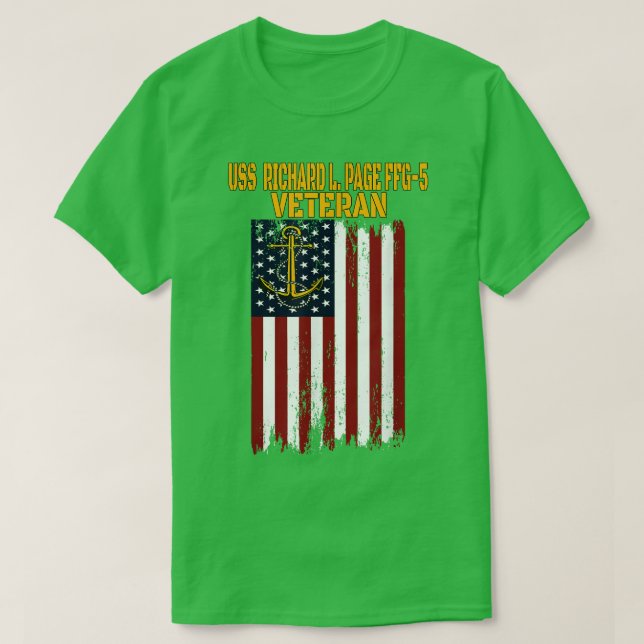Camiseta USS Richard L  (Frente do Design)