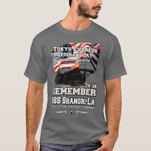 Camiseta USS ShangriLa CV38 Transportadores de aeronaves Es