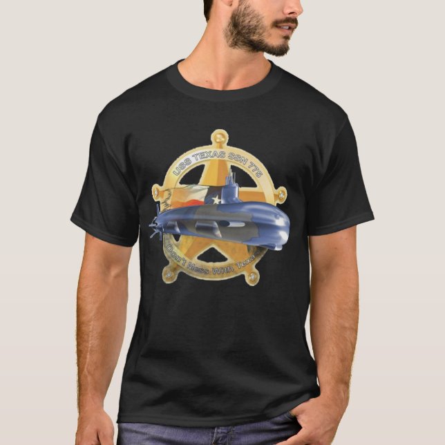 Camiseta USS Texas (SSN-775) (Frente)