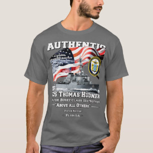 Camiseta USS Thomas Hudner DDG116 destruidor