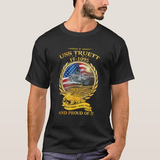 Camiseta USS Truett FF 1095 (Frente)