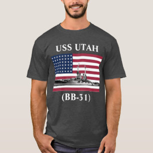 Camiseta USS Utah (BB-31) 
