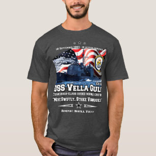 Camiseta USS Vella Golfo CG72 Cruiser