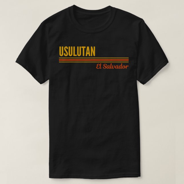 Camiseta Usulutan El Salvador (Frente do Design)