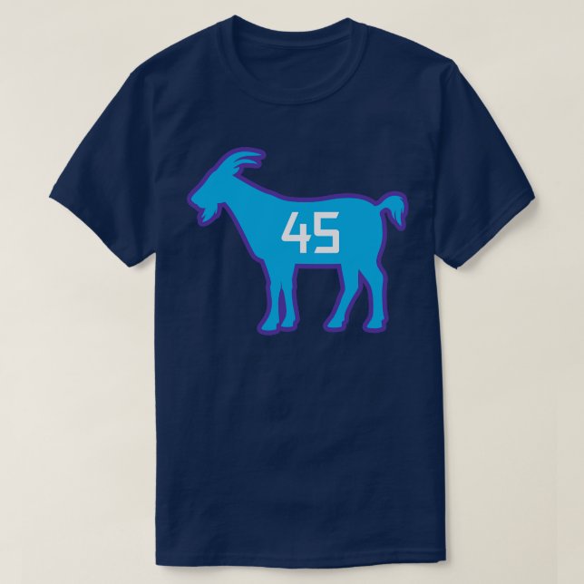 Camiseta UT GOAT 45 roxo (Frente do Design)