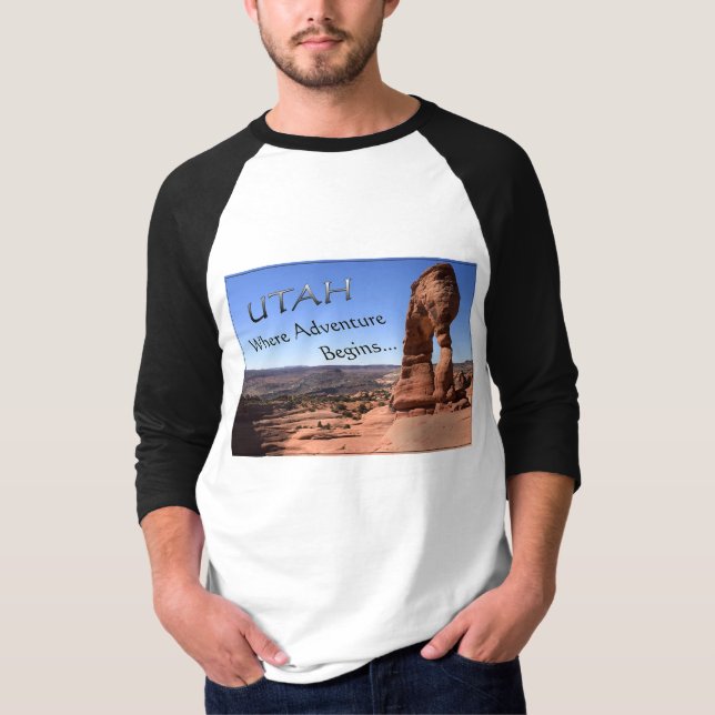 Camiseta Utá onde a aventura começa (Frente)