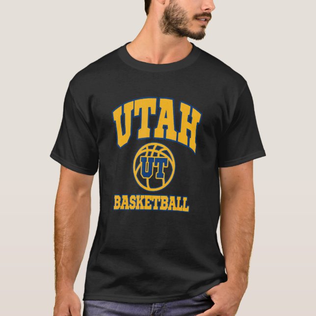 Camiseta Utah Basball Fan Jersey Style Sporty Design Sta (Frente)