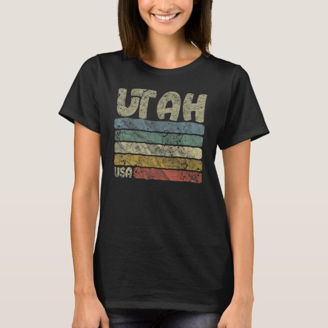 Camiseta Utah Beehive State National Parks 5 Bryce M (Frente)