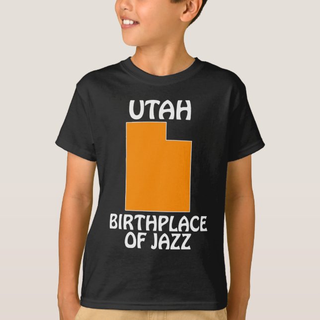 Camiseta Utah - Berço do Jazz (Frente)
