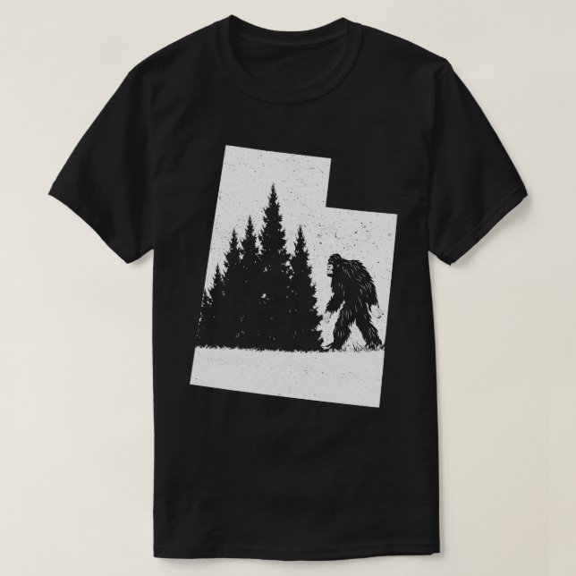 Camiseta Utah Bigfoot (Frente do Design)
